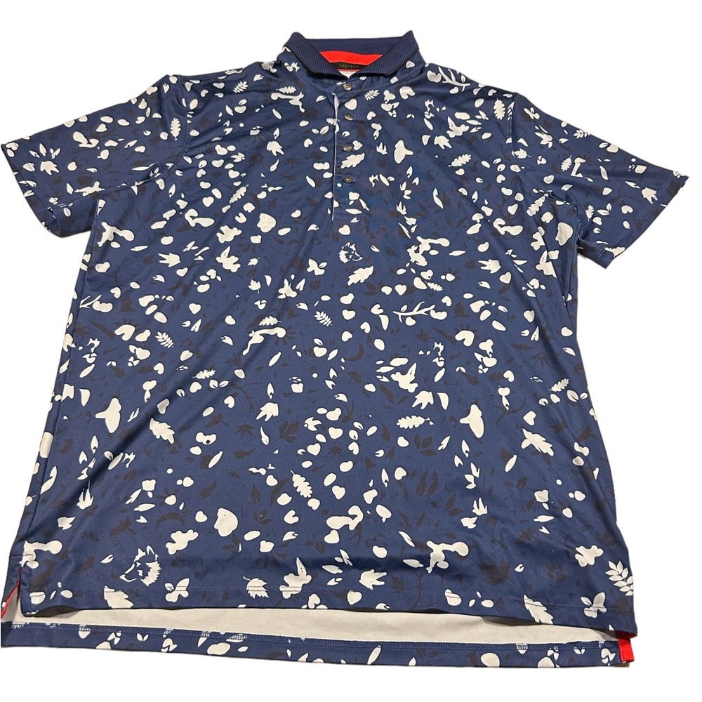 Greyson floral polo